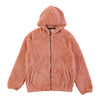 Chandail à capuchon en sherpa à glissière pleine longueur pour femmes – modèles variés