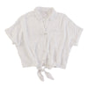 Chemise boutonnée à col pour femmes