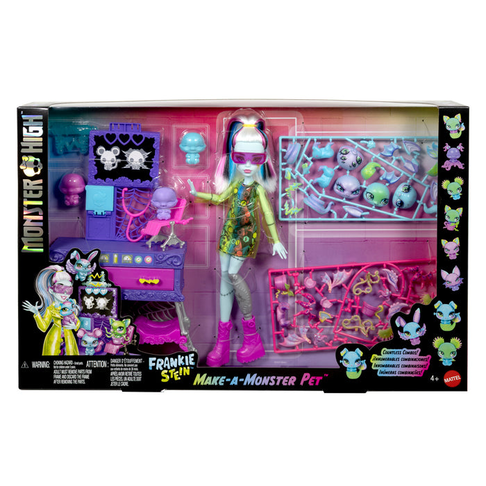 Coffret de jeu pour fabriquer un animal de compagnie Make-A-Monster Monster High