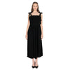 Women's Linen Maxi Dress with Pockets