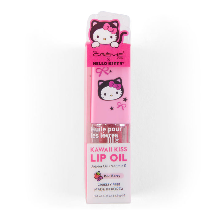 Huile à lèvres The Crème Shop x Hello Kitty Hawaii Kiss, Boo Berry, 31 g