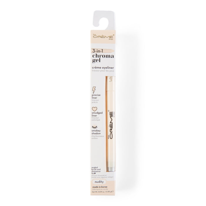 Ligneur pour les yeux en gel 3-en-1 The Crème Shop - neutre, 0,3 g