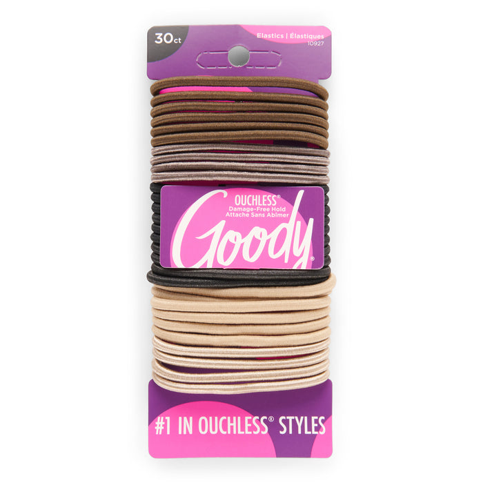GOODY Starry Nights Hair Elastics, 30-Pack