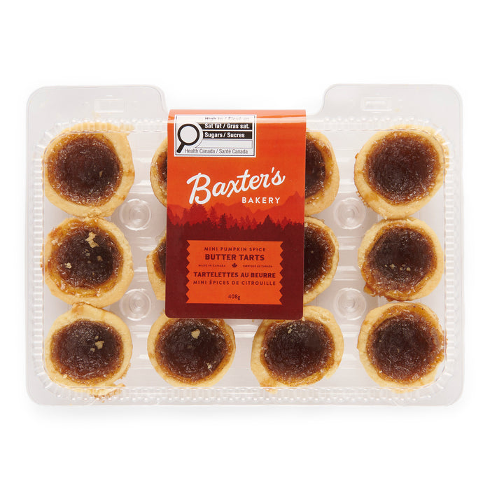 Baxter's Mini Pumpkin Spice Tarts, 408 g, 12-Pack