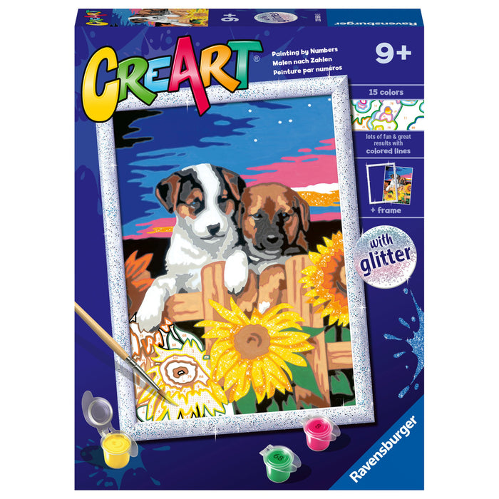 Sunset Paw‑Fection à peindre par numéros CreArt
