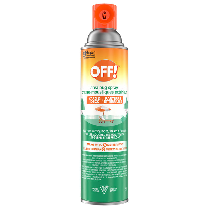 OFF! Area Yard and Deck Bug Spray, 350-g