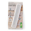 Barre lumineuse à détecteur de mouvement rechargeable Bright Basics – 2,5 x 12 po