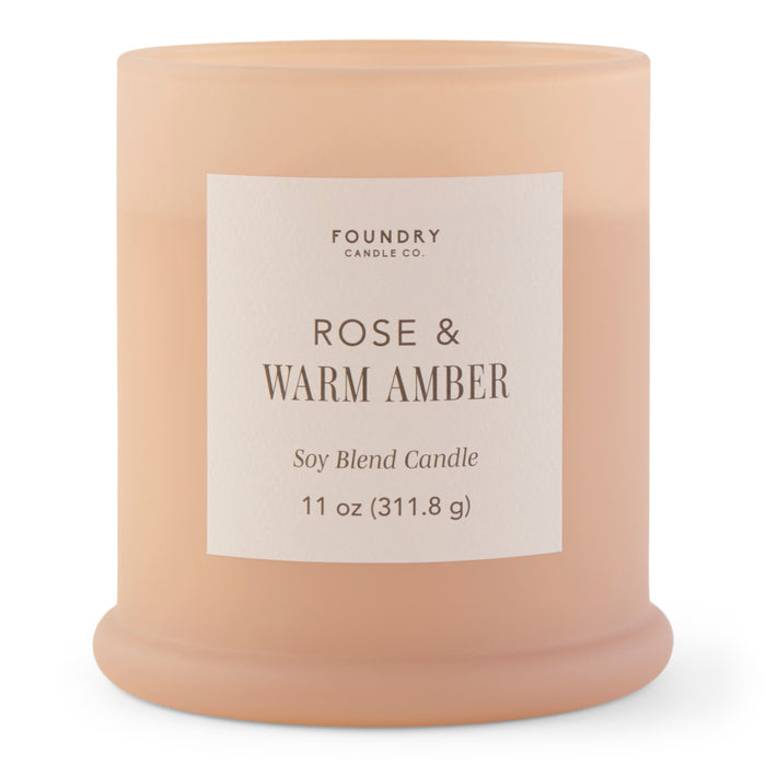 Rose & Amber Jar Candle, 11-oz.
