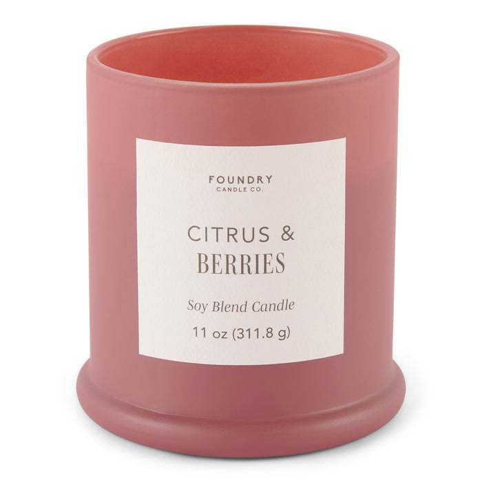 Bougie en pot aux parfums d'agrumes et de petits fruits – 11 oz