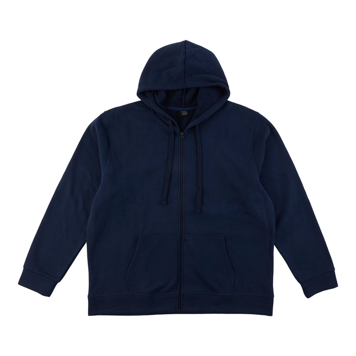 Big Guy Basic Zip-Up Sweater