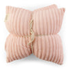 Ribbed Jacquard Cushions, 18-in x 18-in, 2 Pack