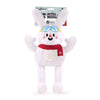 Fuzzy Friendz Snow Bunny Dog Toy