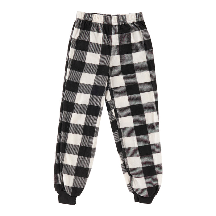 Toddler Boys' Printed Micro Polar Pajama Joggers
