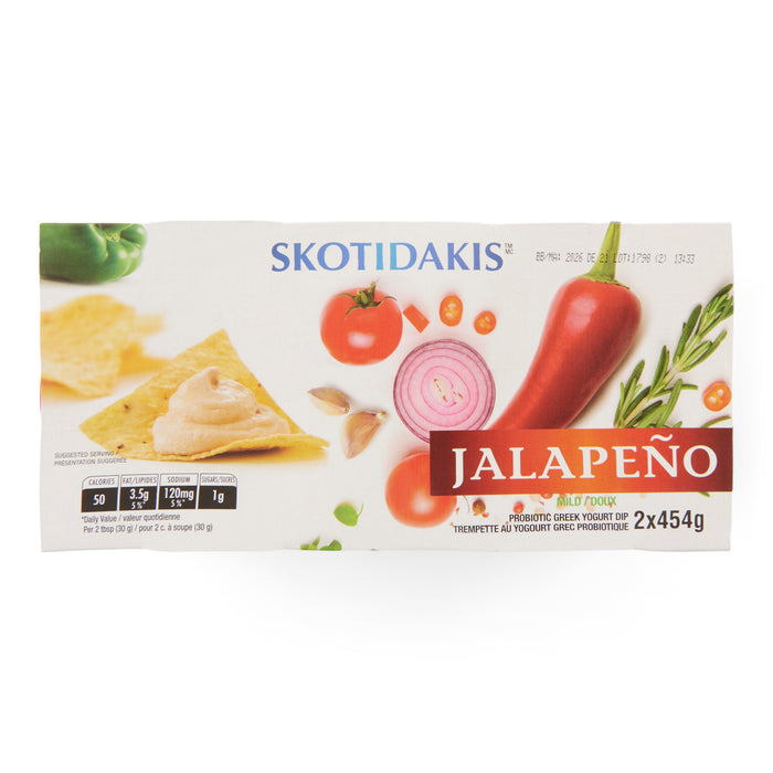 Skotidakis Jalapeño Dip, 454 g, 2-Pack