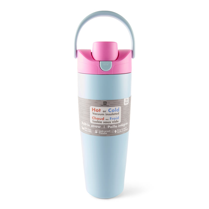 Bouteille d'eau en acier inoxydable, 30 oz