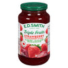 E.D.SMITH. Triple Fruits Strawberry with Raspberry and Plum Spread - 500ml