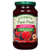 Tartinade Triple Fruits E.D. Smith aux framboises avec fraises et mûres - 500 ml
