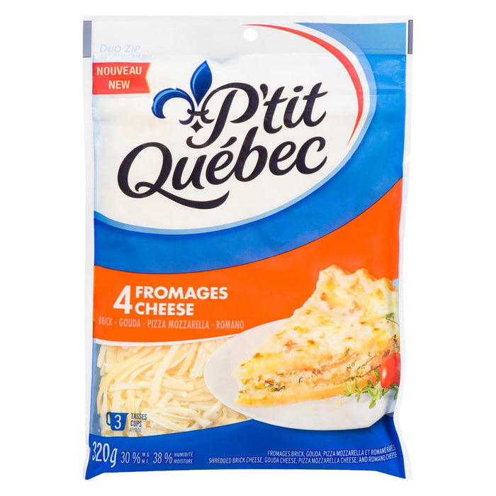 P'tit Québec 4 Fromages 30 % M.G., 320-g