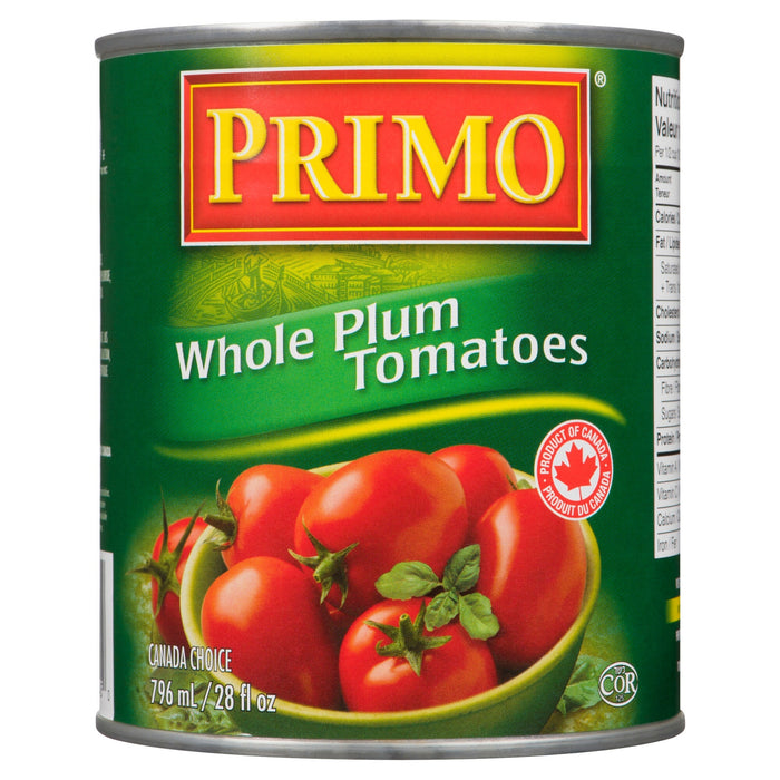 Primo Tomatoes Whole Plum - 796ml