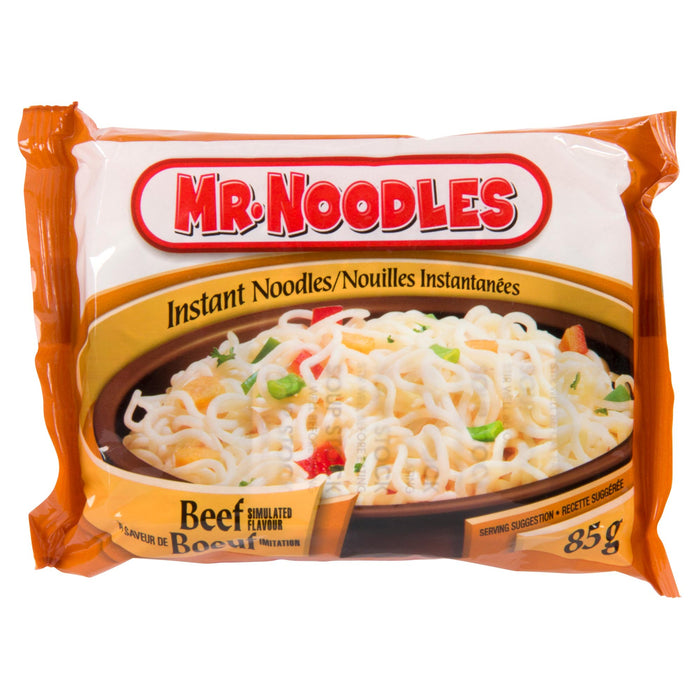 Mr. Noodles Instant Noodles Beef Simulated Flavour, 85 g