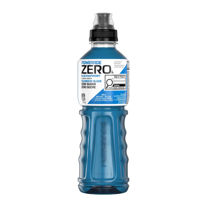 Boisson Powerade Zero, framboise bleue, 710 ml