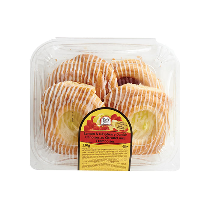 Giant Tiger Raspberry Del's Lemon & Raspberry Danish, 4-Pack – Giant Tiger