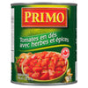 Tomates en dés herbes et épices Primo - 796 ml