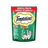 Gâteries pour chats TEMPTATIONS saveur de poissons et fruits de mer en méga-format, sachet de 180 g