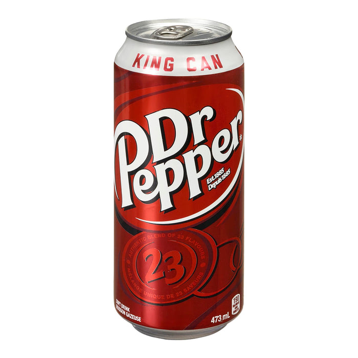 Dr Pepper King Can, 473-ml