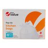 Giant Value Kitchen Garbage Bags, 22-in x 24-in, 40-Pack