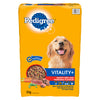 PEDIGREE Vitality+ Adult Dry Dog Food Hearty Beef and Vegetable, 8 kg
