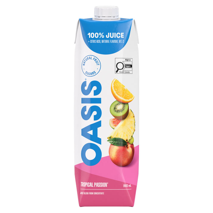 Jus de passion tropicale Oasis, 960 ml