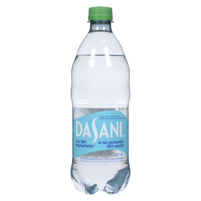 Eau traitée minéralisée Dasani - 591 ml