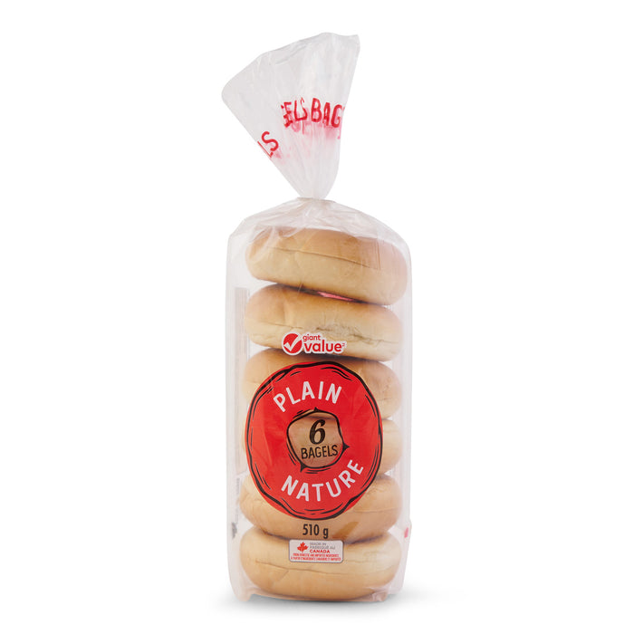 ​Baguel nature Giant Value, emb. de 6, 510 g