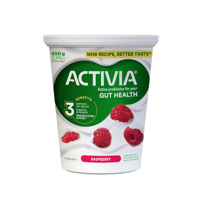 Activia Yogourt Probiotique Framboises 2.4 % M.G. 650 g