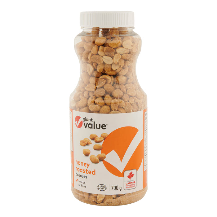 Giant Value Honey Roasted Peanuts, 700 g
