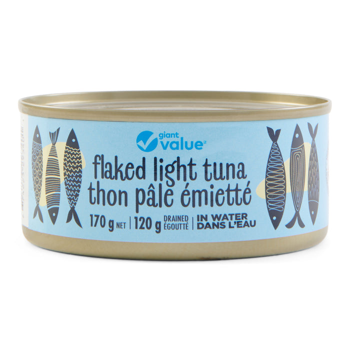 Giant Value Flaked Light Tuna, 170 g