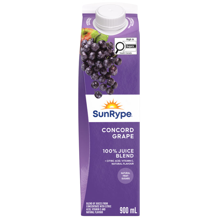 SunRype Concord Grape Juice, 900 ml