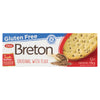 Breton Craquelins Sans Gluten Original avec Graines de Lin, 135 g