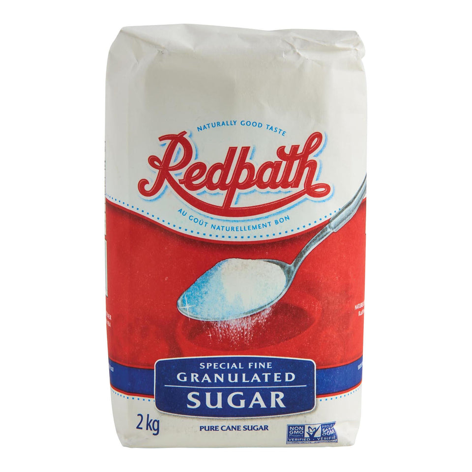 SUGAR•*¨*•.¸♬︎ Redpath Granulated White Sugar - 2kg – Giant Tiger