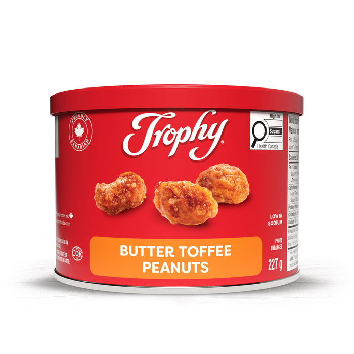 Arachides caramel au beurre Trophy - 227 g