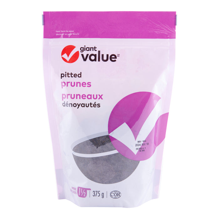 Pruneaux dénoyautés Giant Value - 375 g