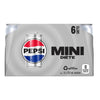 Diet Pepsi Sleek Mini Cans, 6-Pack, 222-mL