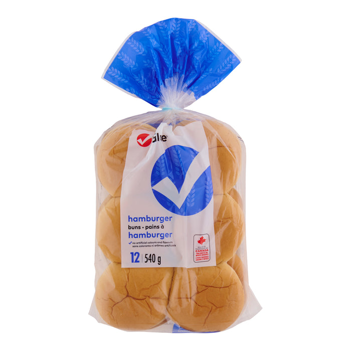 Pains à hamburger Giant Value, emb. 12, 540 g