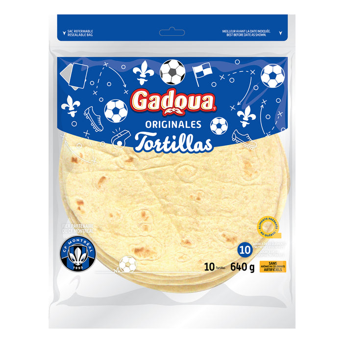 Gadoua Originales Tortillas Grande, emb de 10, 640-g