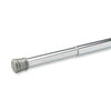 HomeStyles Tension Curtain Rod, Chrome, 40-in to 72-in.