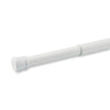 Tringle à rideaux à tension HomeStyles, 40 po à 72 po, blanc