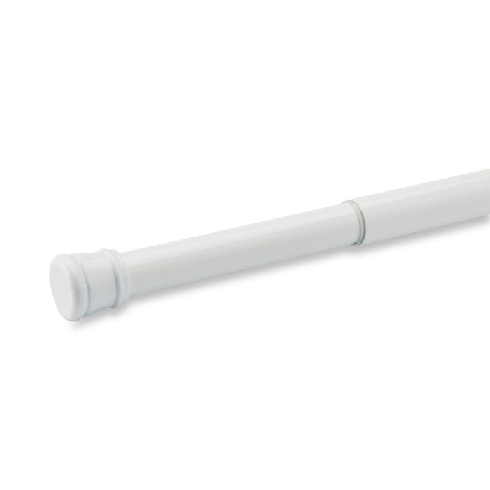 Tringle à rideaux à tension HomeStyles, 40 po à 72 po, blanc