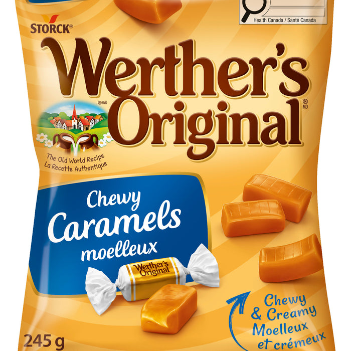Werther's Original Caramels Moelleux Format Familial, 245 g