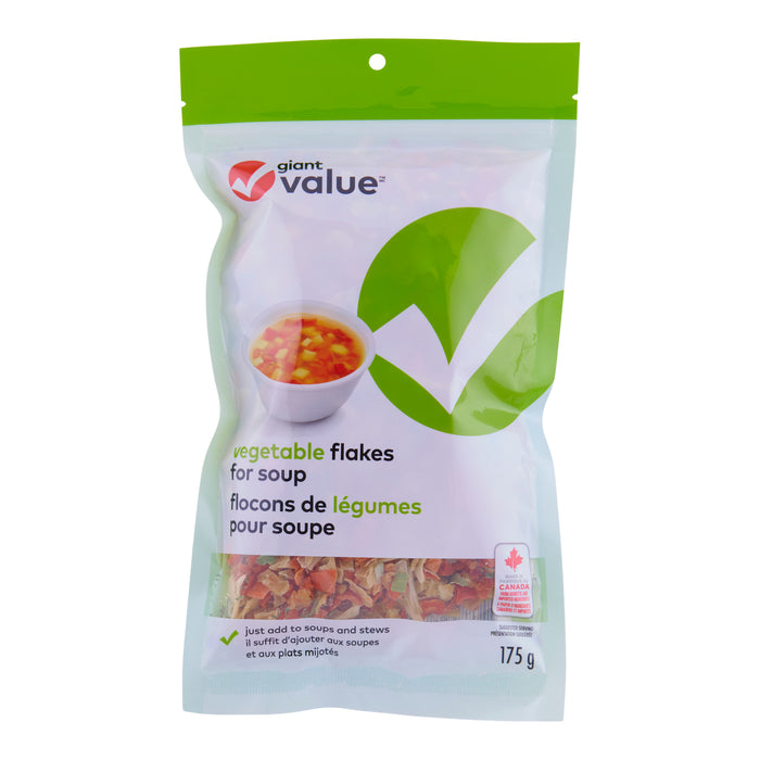 Giant Value Vegetable Soup Mix Flakes - 175g